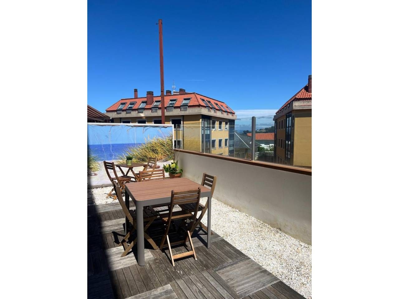 Terrace of Flat for sale in Miño  with Heating, Terrace and Storage room