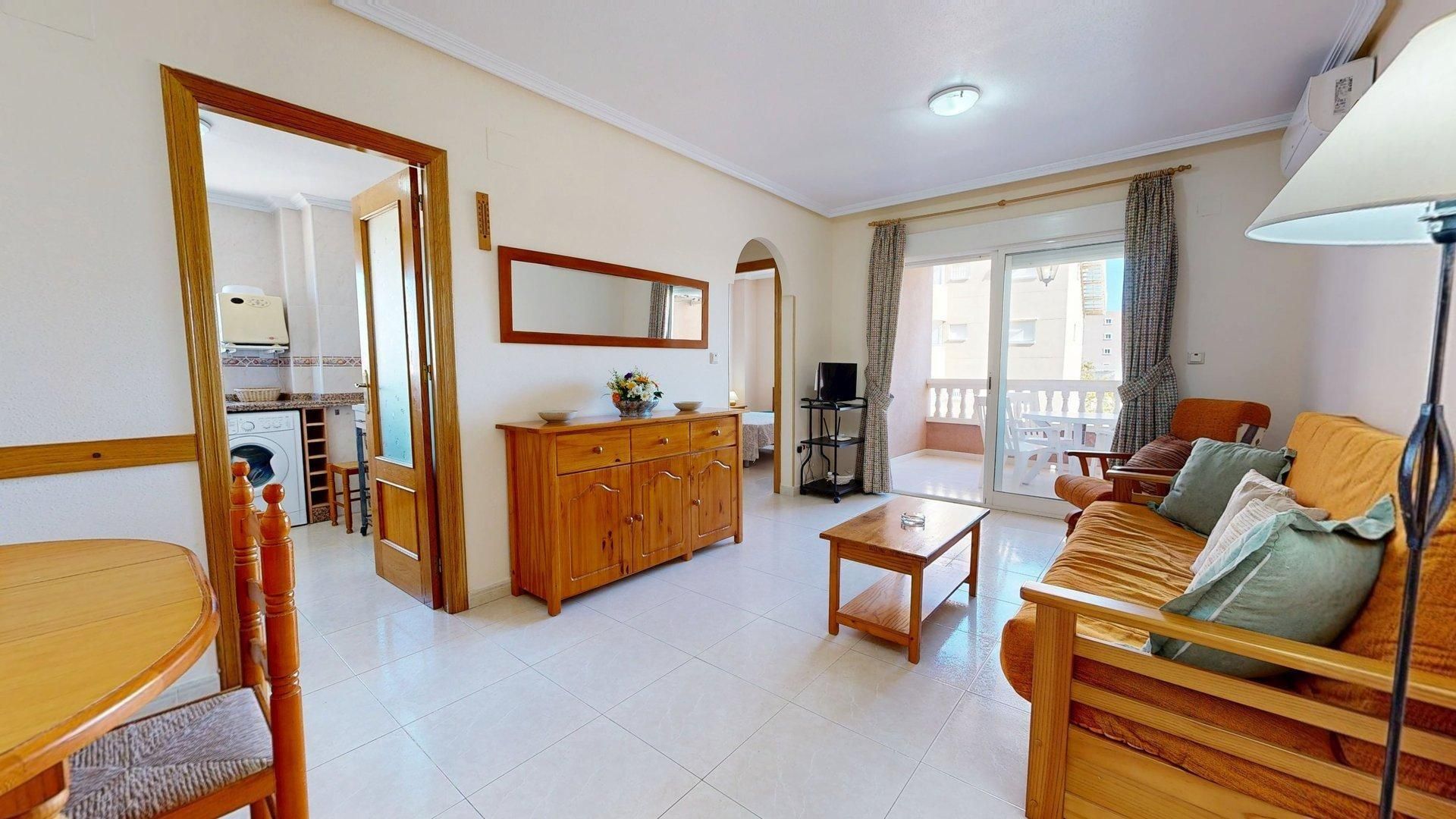Sala de estar de Apartamento en venta en Elche / Elx con Aire acondicionado, Terraza y Balcón