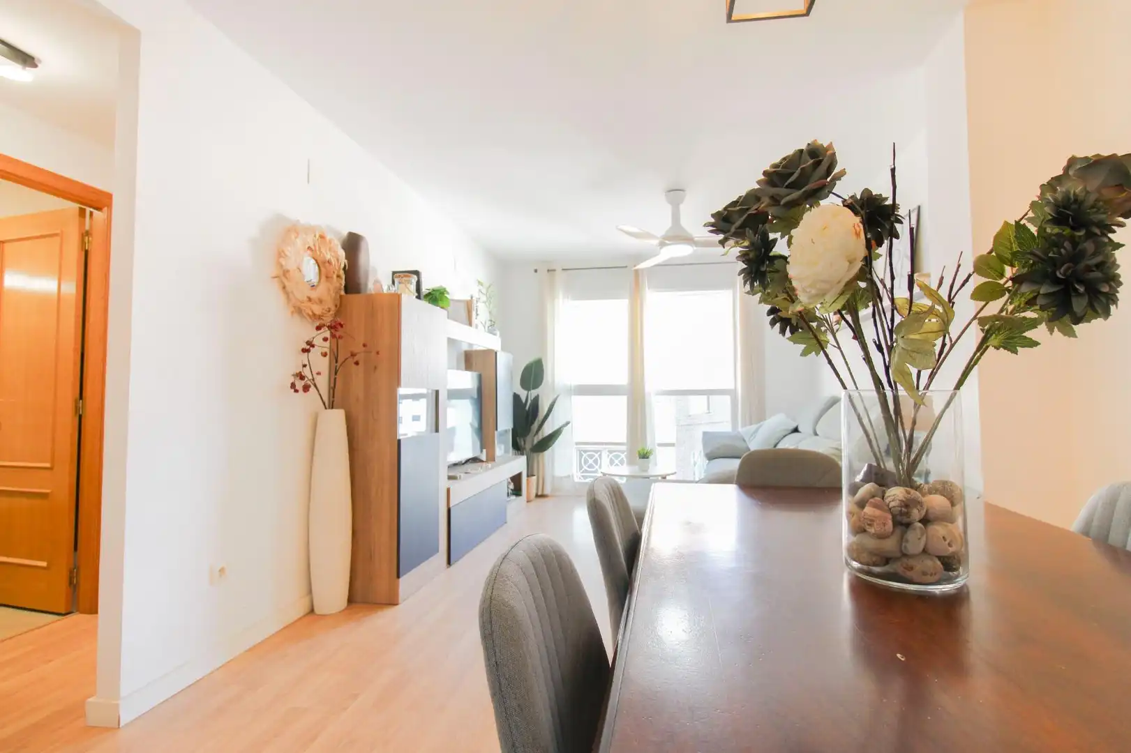 Wohnzimmer von Wohnung zum Verkauf in Benaguasil mit Klimaanlage und Alarm