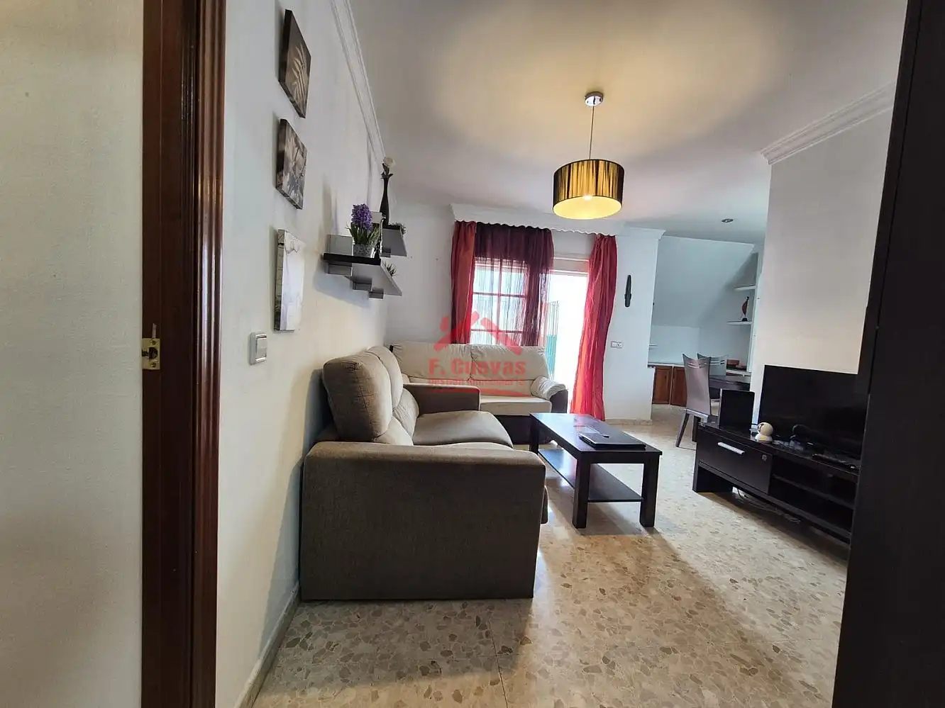 Sala d'estar de Àtic en venda en Vélez-Málaga amb Aire condicionat, Calefacció i Terrassa