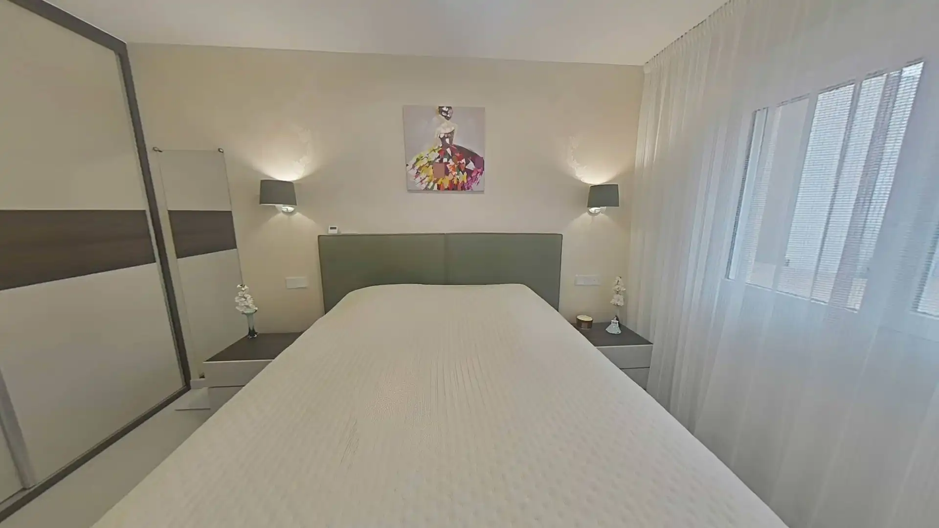 Dormitori de Apartament en venda en San Pedro del Pinatar amb Aire condicionat, Moblat i Balcó
