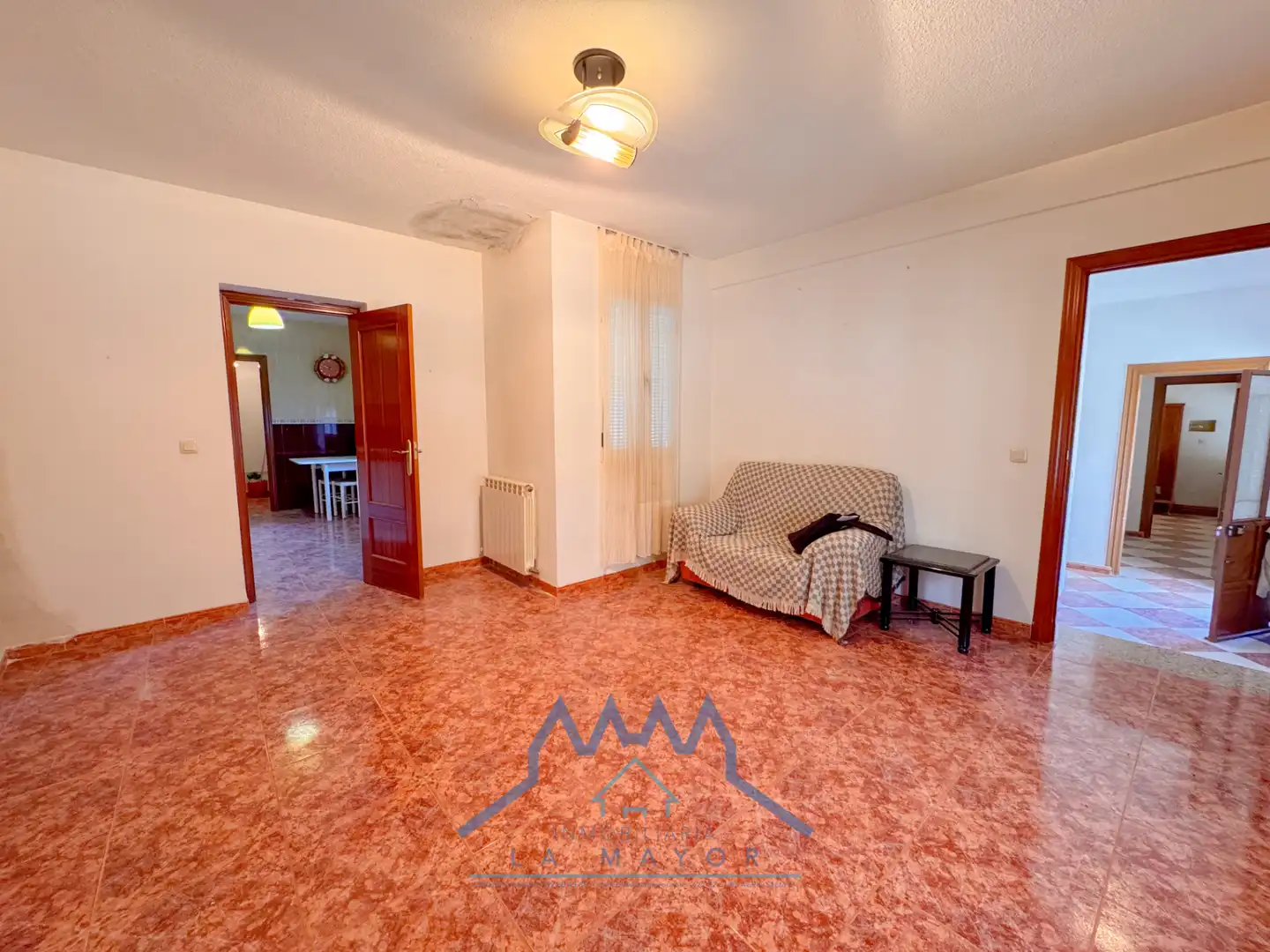 Wohnzimmer von Einfamilien-Reihenhaus zum Verkauf in Malagón mit Heizung, Terrasse und Abstellraum