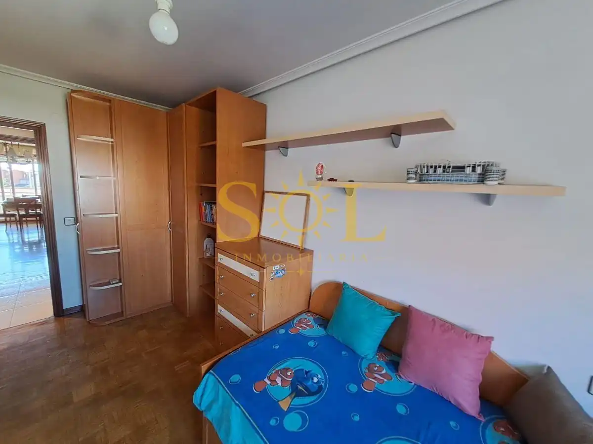 Schlafzimmer von Wohnung zum Verkauf in La Bañeza  mit Heizung, Parkett und Abstellraum