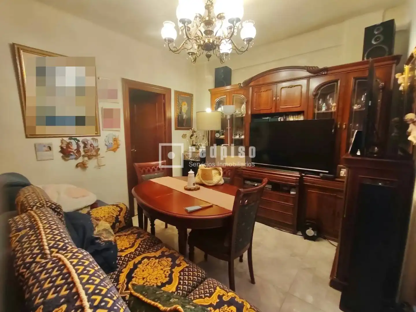 Sala de estar de Piso en venta en Málaga