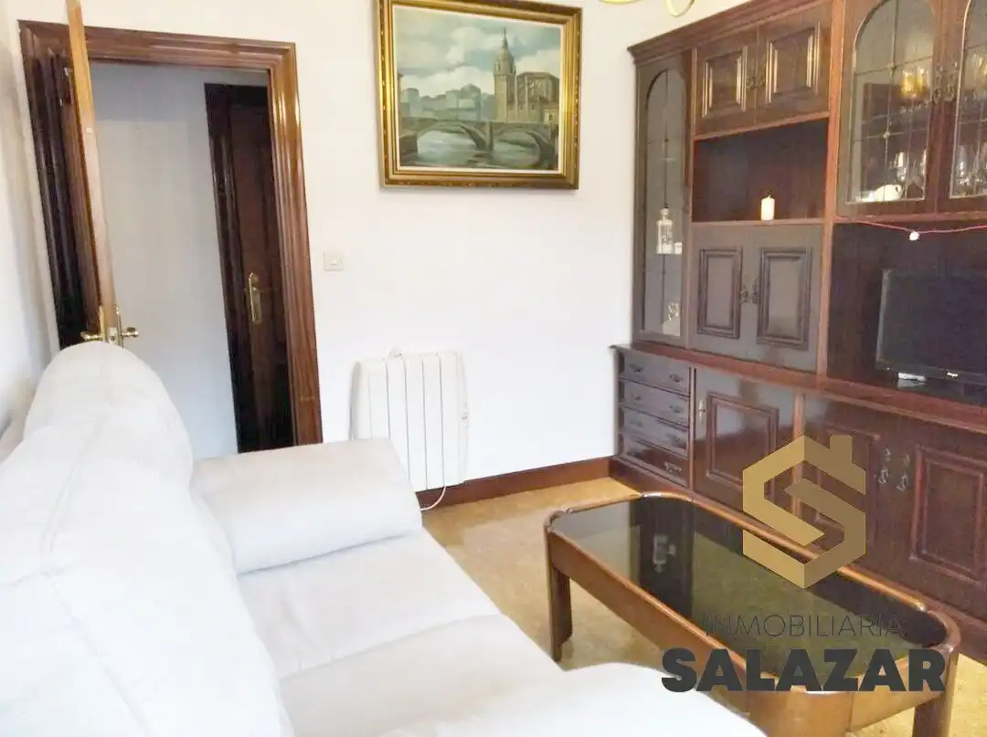 Sala de estar de Piso de alquiler en Bilbao  con Calefacción y Terraza