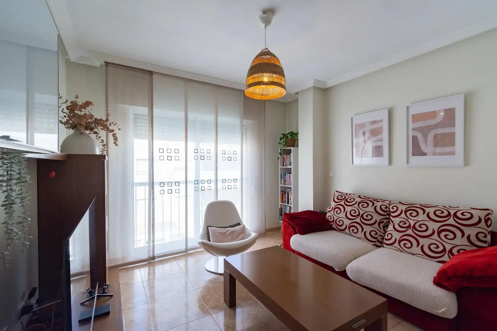 Sala de estar de Piso en venta en Cartagena con Aire acondicionado y Trastero