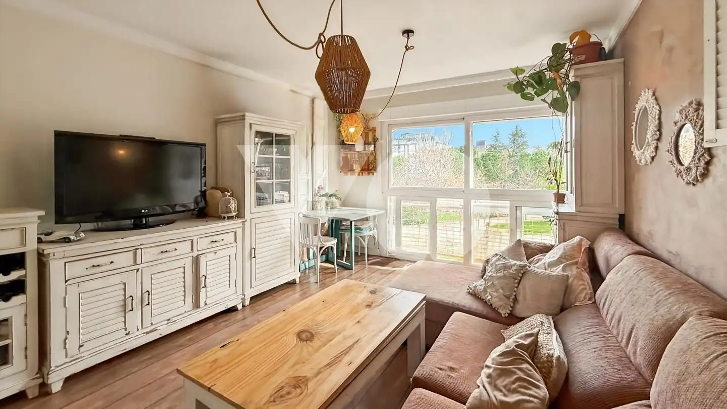 Sala de estar de Piso en venta en Madrid con Aire acondicionado, Calefacción y Jardín privado
