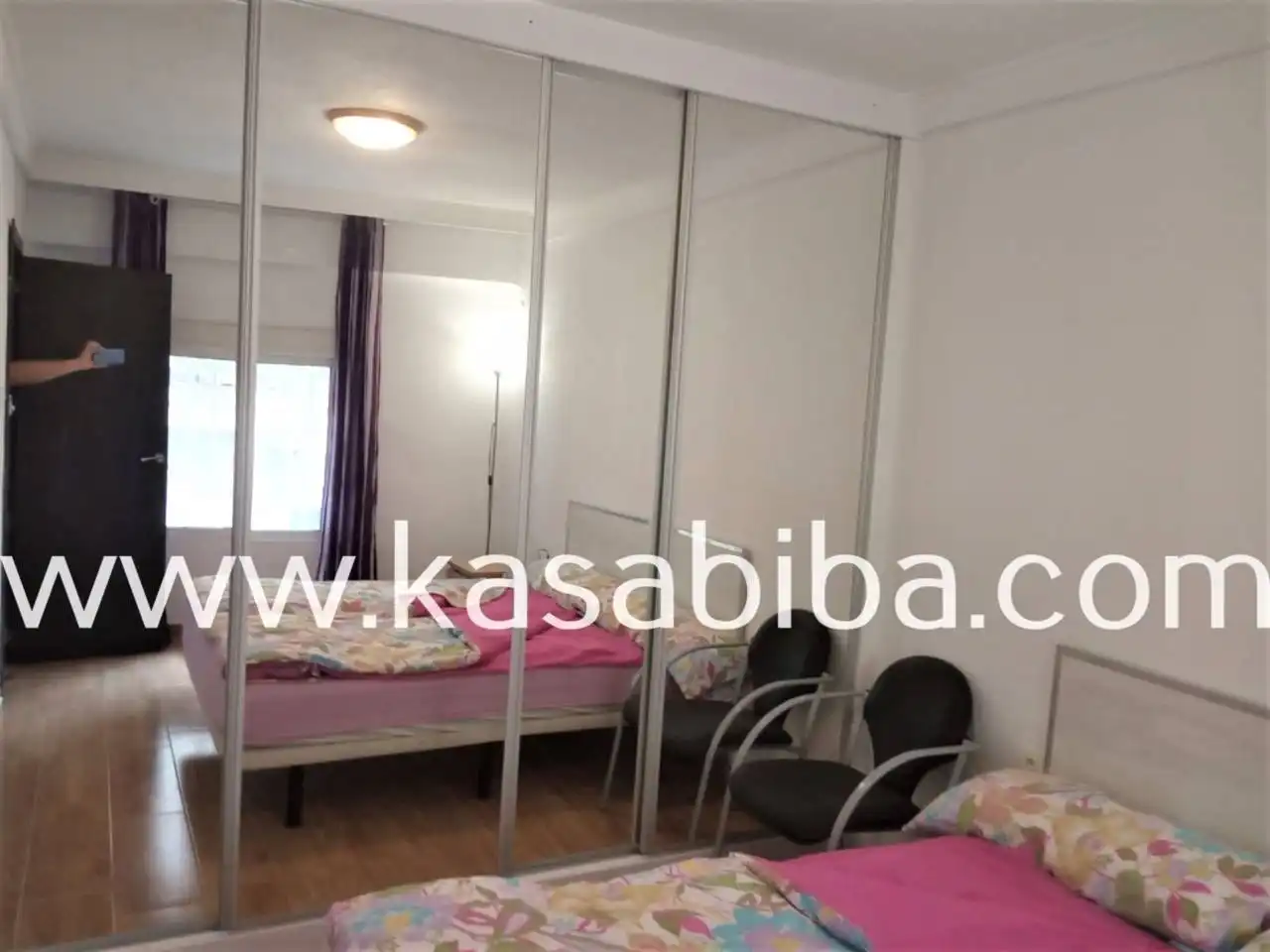 Schlafzimmer von Wohnung zum Verkauf in Valencia mit Terrasse und Balkon