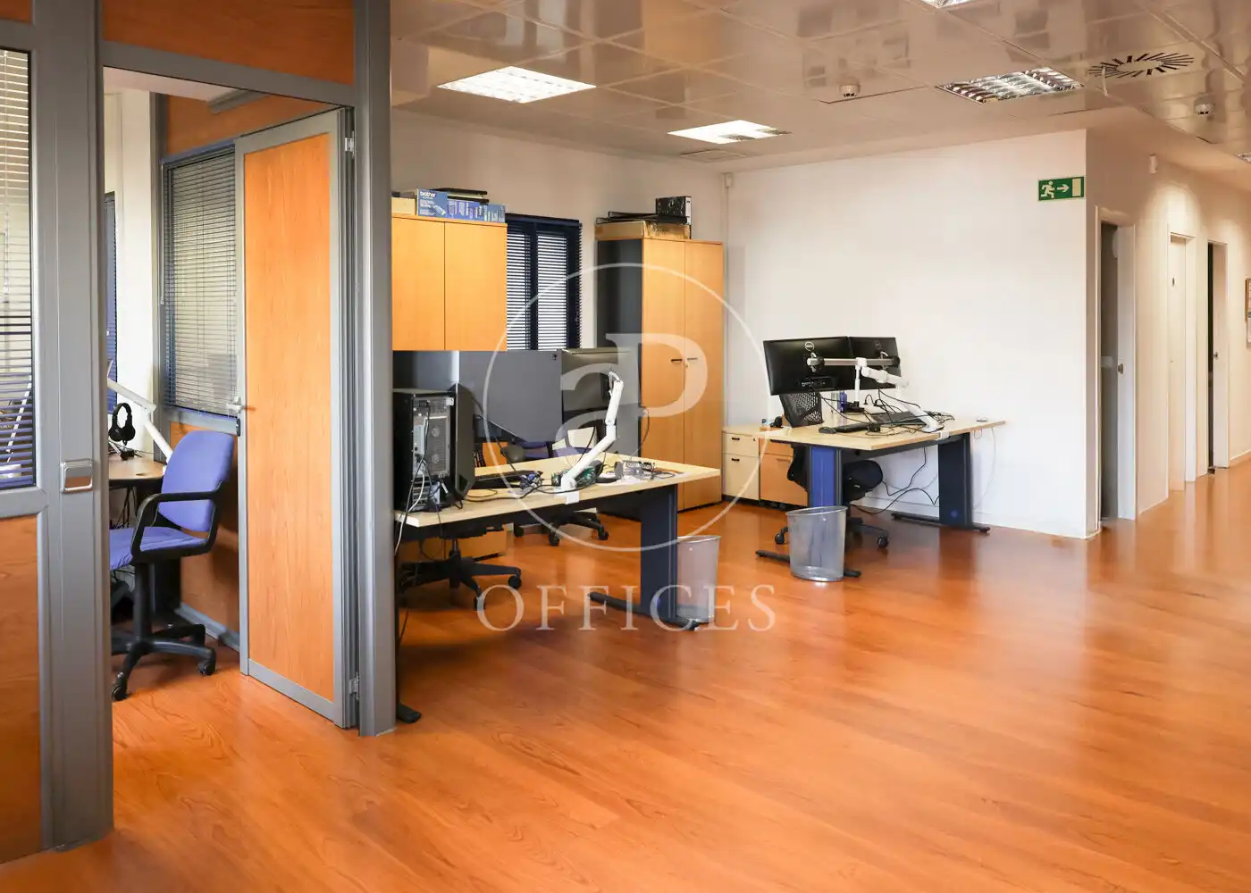 Büro zur Miete in Madrid mit Klimaanlage und Heizung