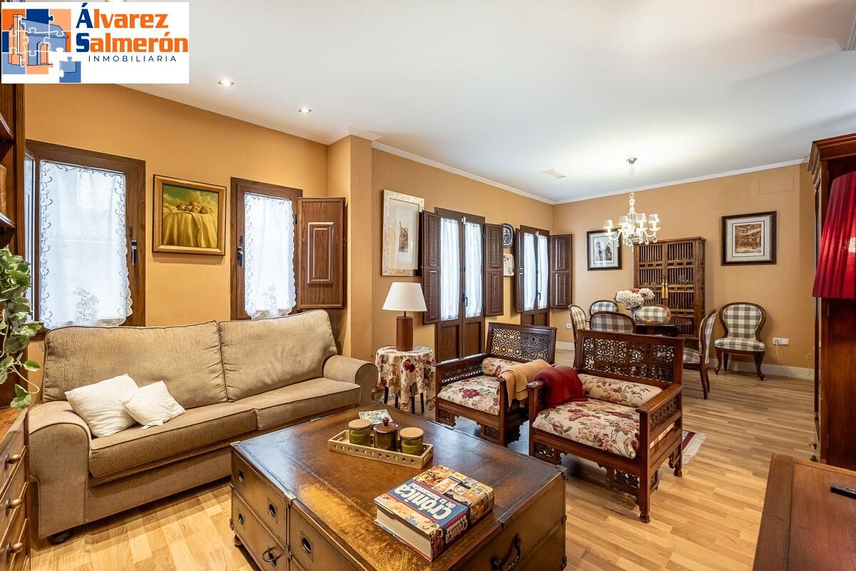 Living room of Apartment to rent in  Granada Capital  with Air Conditioner, Heating and Furnished