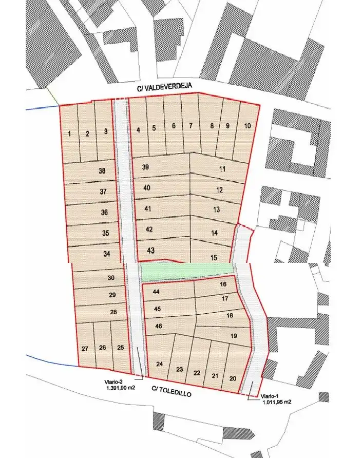 Land for sale in El Puente del Arzobispo