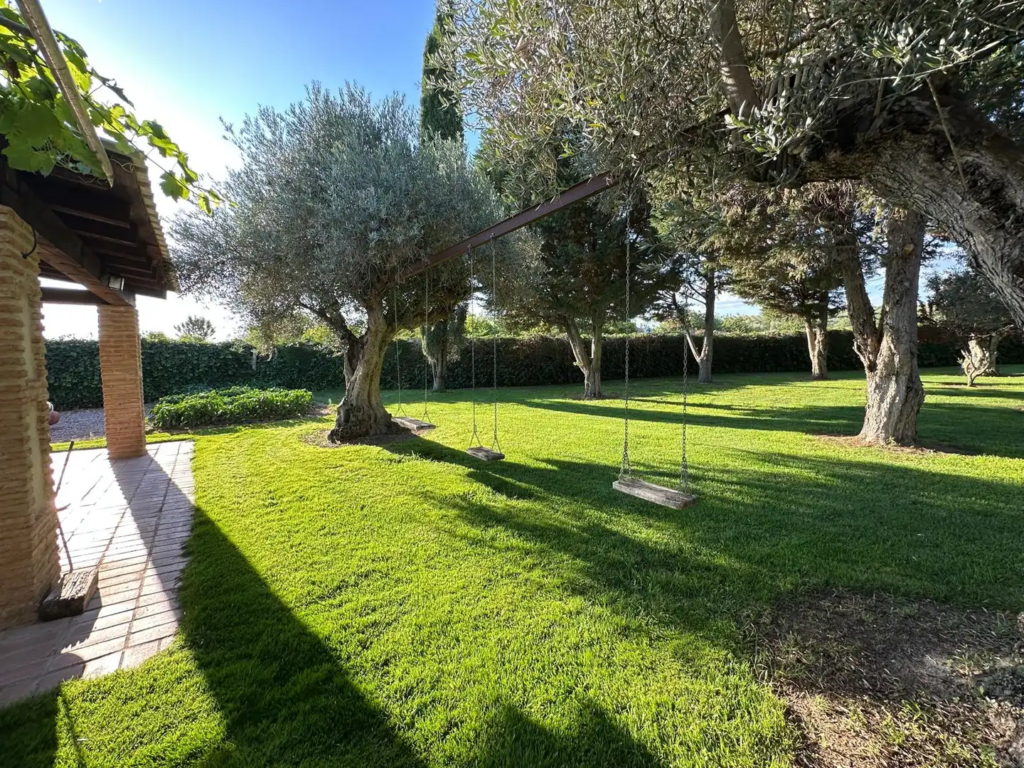 Jardín de Casa o chalet en venta en Montearagón con Aire acondicionado, Calefacción y Jardín privado