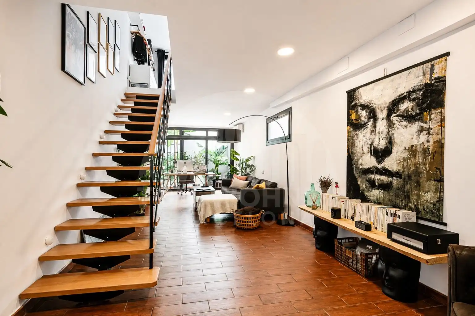 Sala d'estar de Pis en venda en Barcelona