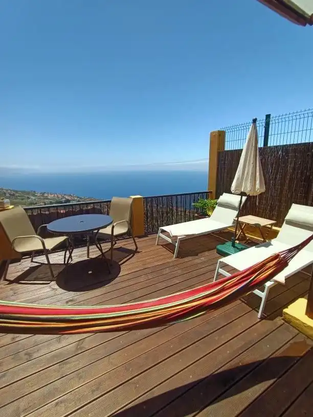 Terraza de Casa o chalet en venta en El Sauzal con Jardín privado, Terraza y Piscina