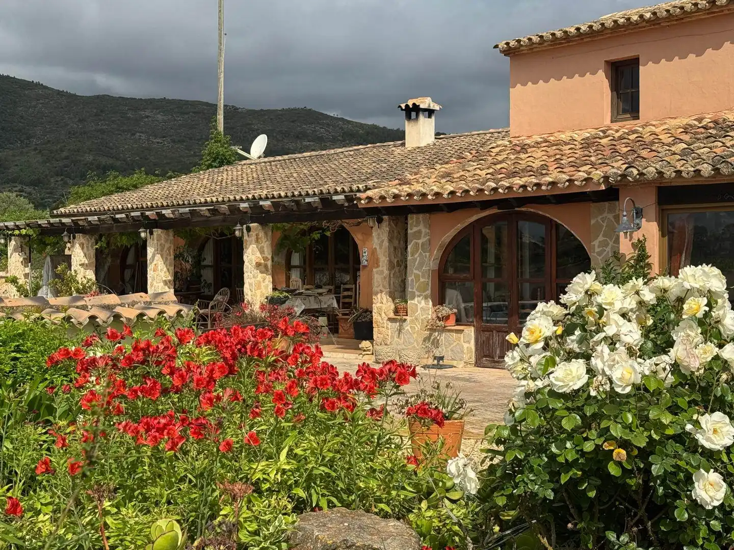 Casa rústica con piscina en venta en Benissa pueblo