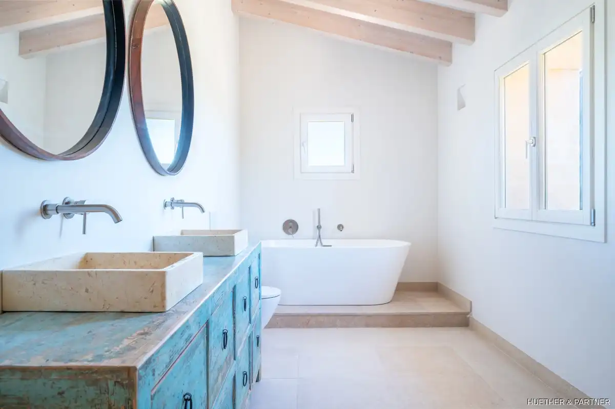 Baño de Finca rústica en venta en Campos con Aire acondicionado, Calefacción y Terraza