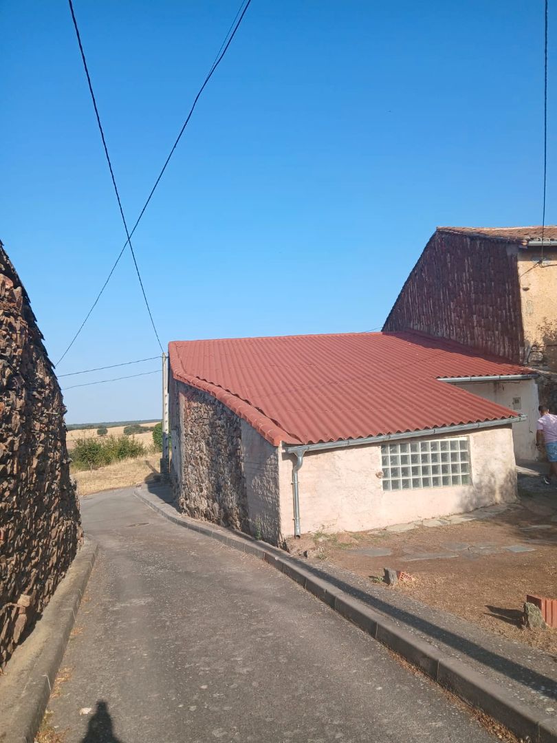 Exterior view of Country house for sale in Berrocal de Salvatierra  with Furnished