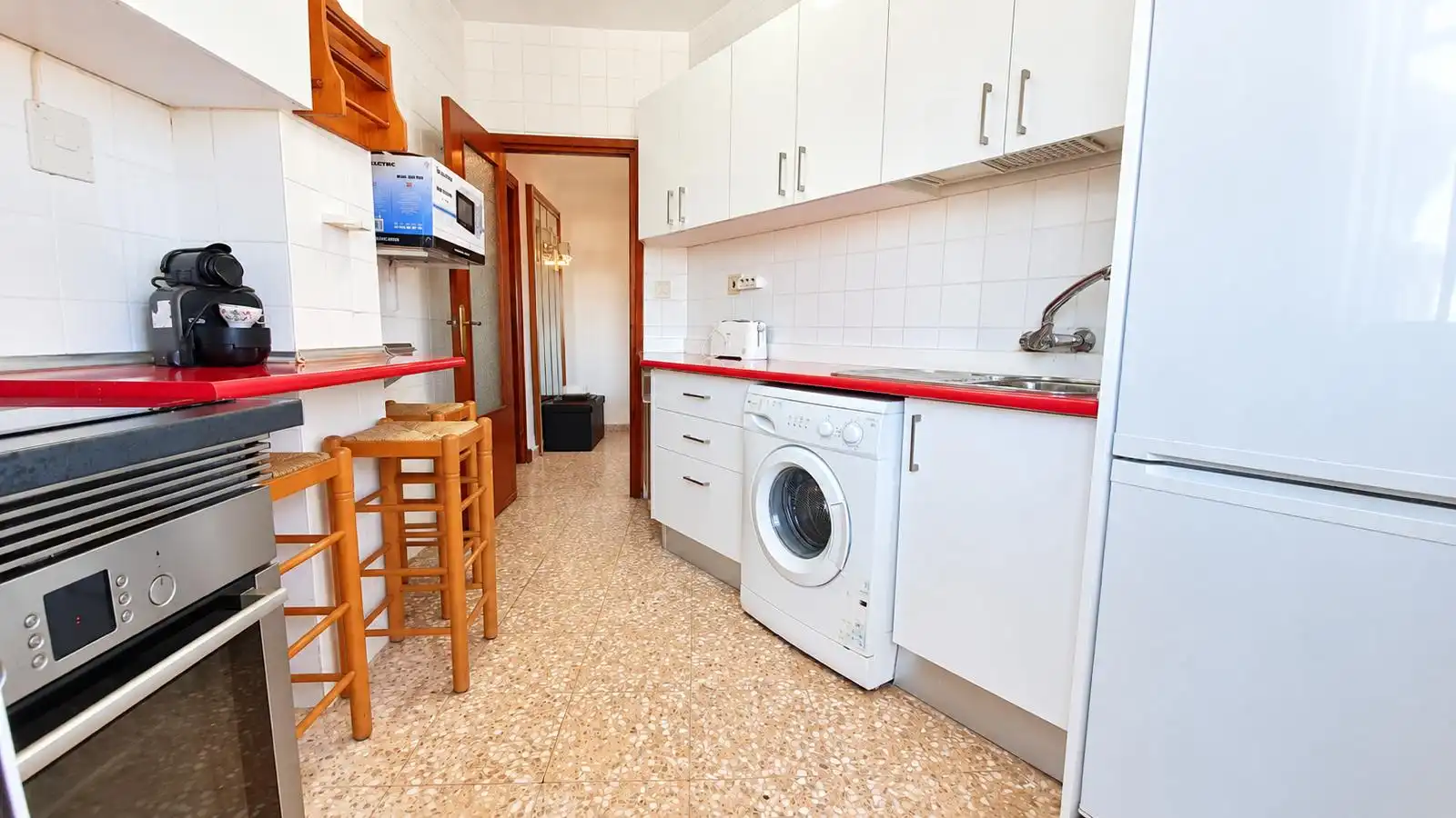 Cocina de Piso en venta en Cartagena con Amueblado, Horno y Lavadora