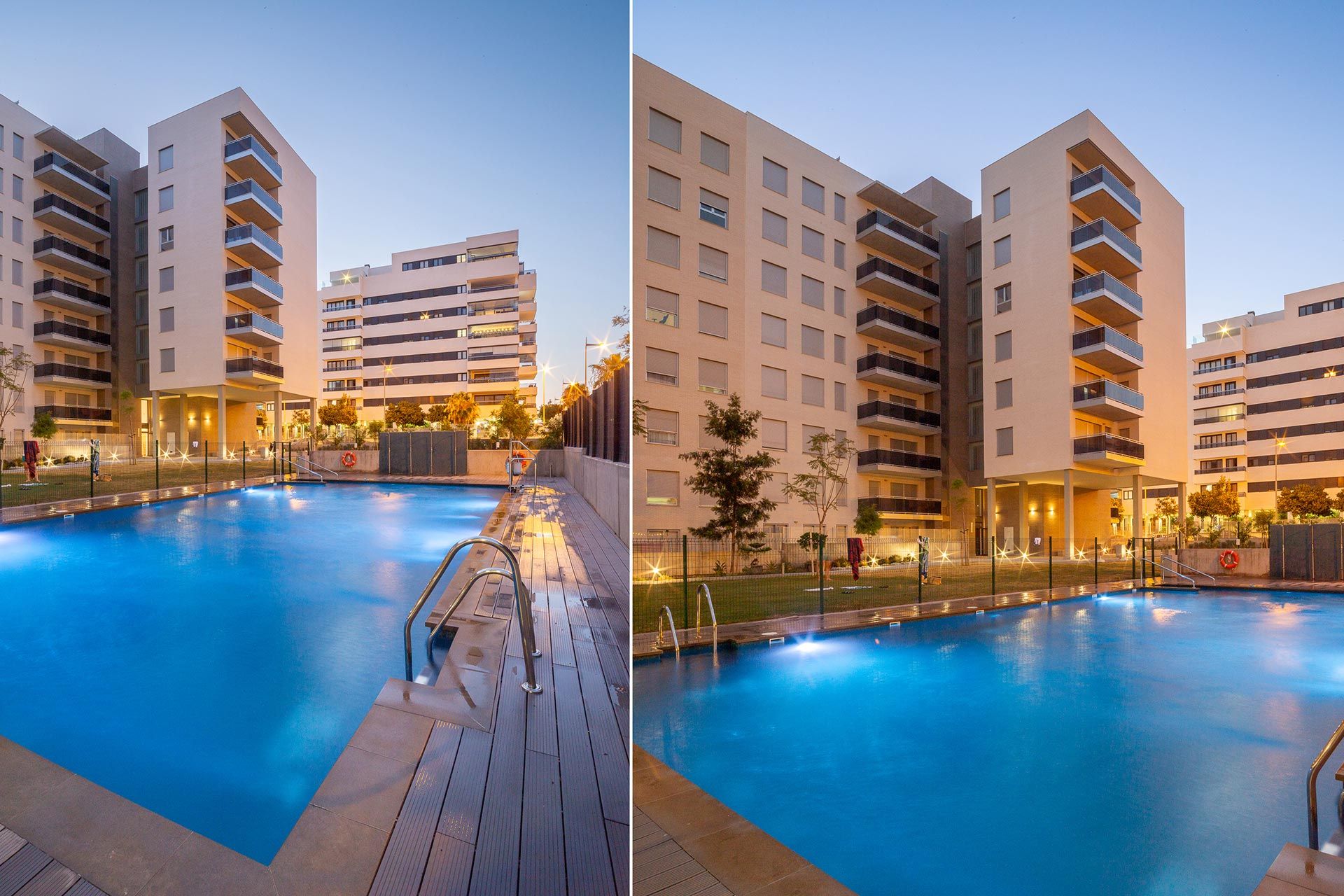 Swimming pool of Planta baja for sale in  Almería Capital  with Parquet flooring, Terrace and Storage room