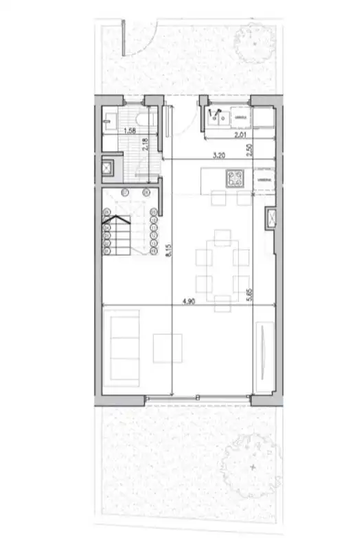Casa aparellada amb terrassa en venda a Carrer dels Cirerers, imagen 13