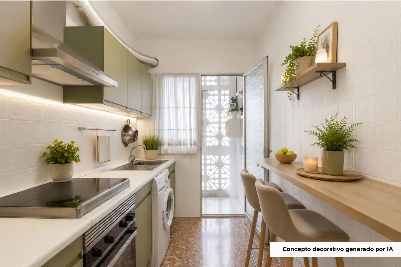 Kitchen of Flat for sale in Murcia  with Air Conditioner, Heating and Terrace
