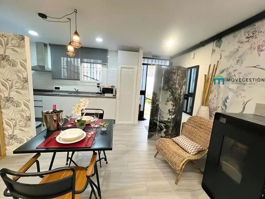 Kitchen of Ground floor for sale in Ubrique  with Air Conditioner, Furnished and Balcony