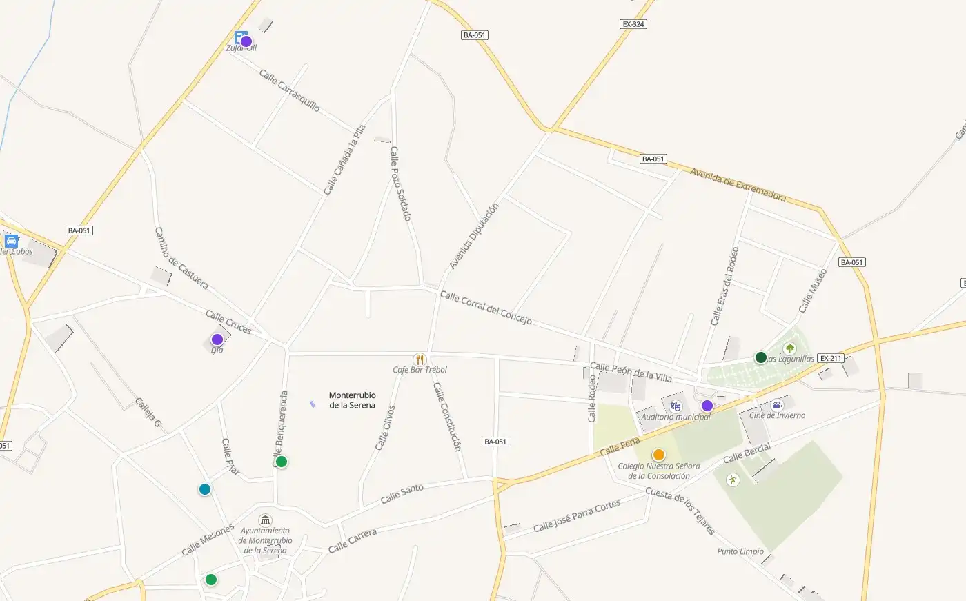 Nau industrial en venda a Monterrubio de la Serena