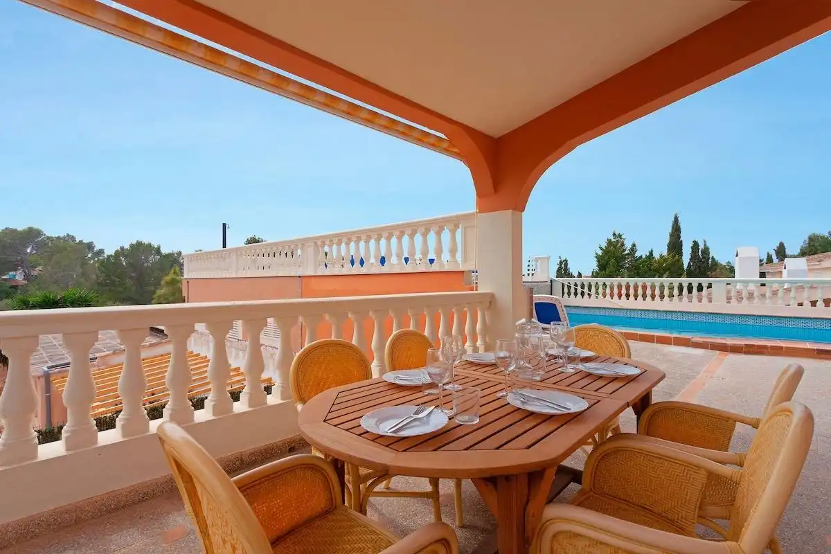 Terrace of Detached homes for sale in Llucmajor  with Air Conditioner, Heating and Private garden