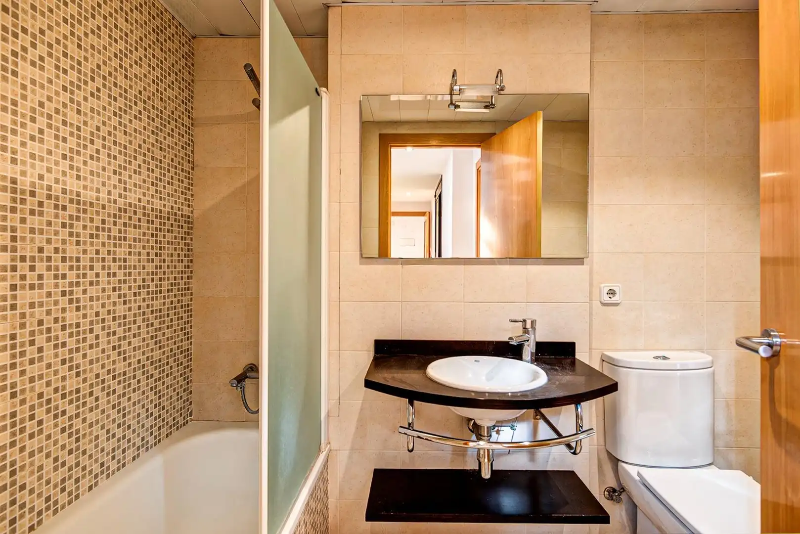 Badezimmer von Maisonette zum Verkauf in Igualada mit Klimaanlage, Heizung und Terrasse