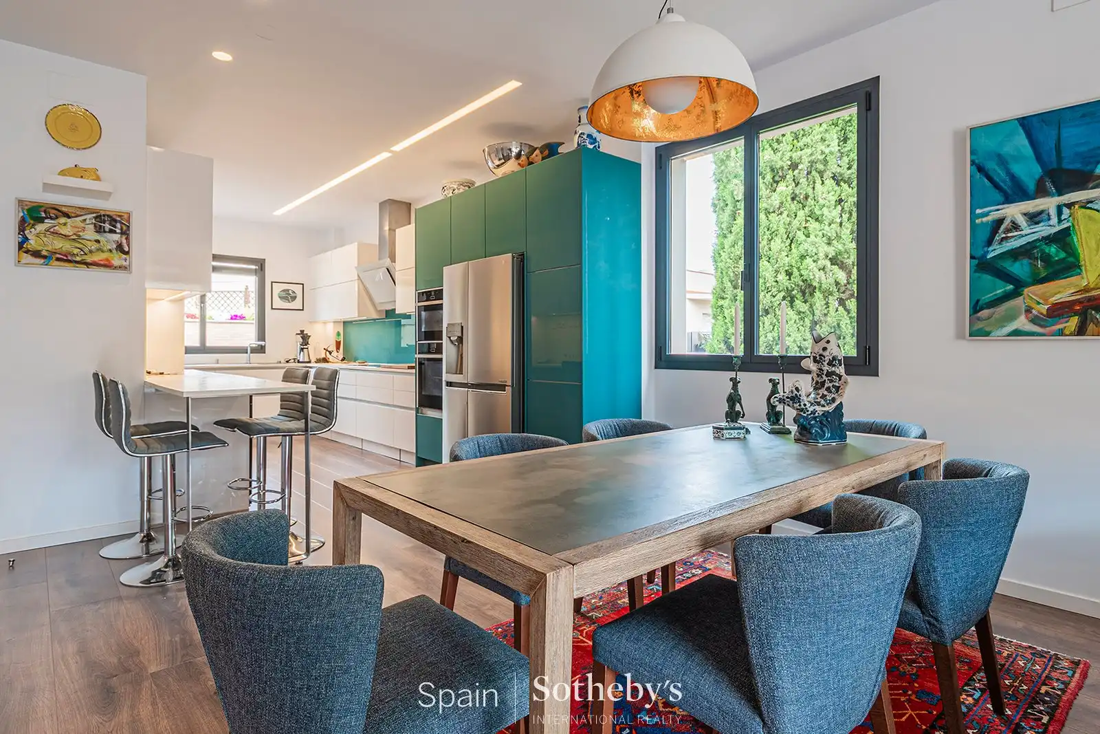 Comedor de Ático en venta en Sant Just Desvern con Aire acondicionado, Terraza y Trastero