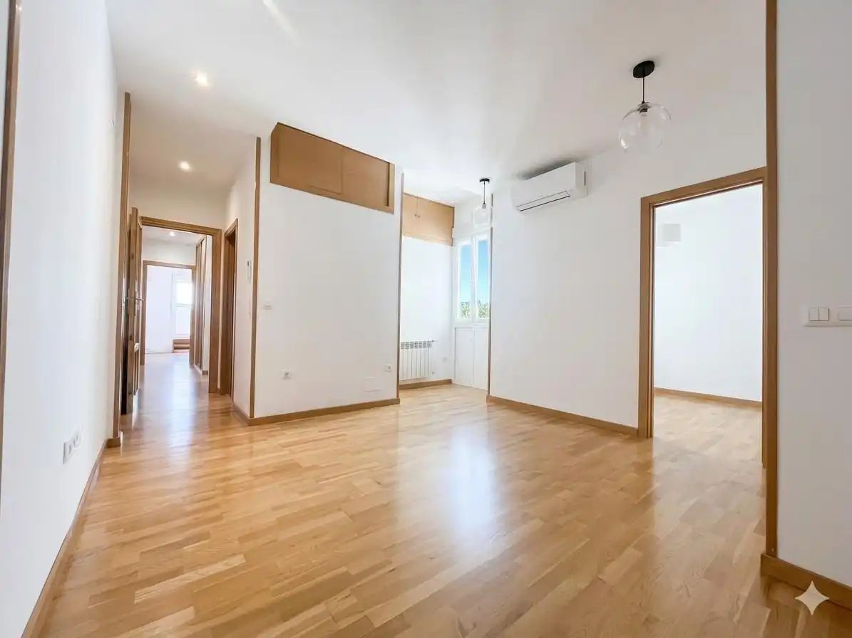 Wohnzimmer von Dachboden zur Miete in Madrid mit Klimaanlage, Heizung und Terrasse