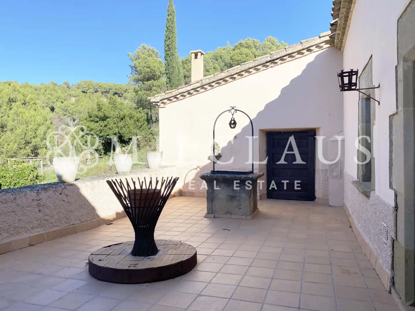 Vista exterior de Finca rústica en venda en Talamanca amb Aire condicionat, Calefacció i Jardí privat