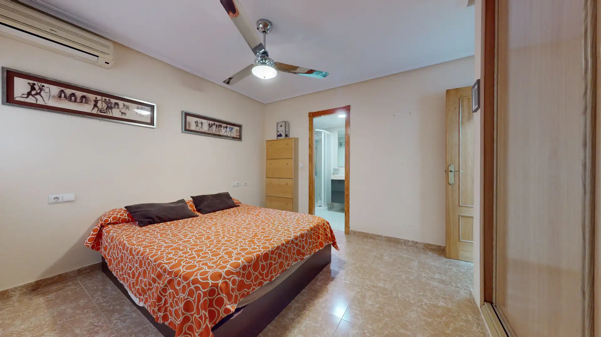 Habitación de Piso en venta en Mutxamel con Aire acondicionado, Trastero y Alarma