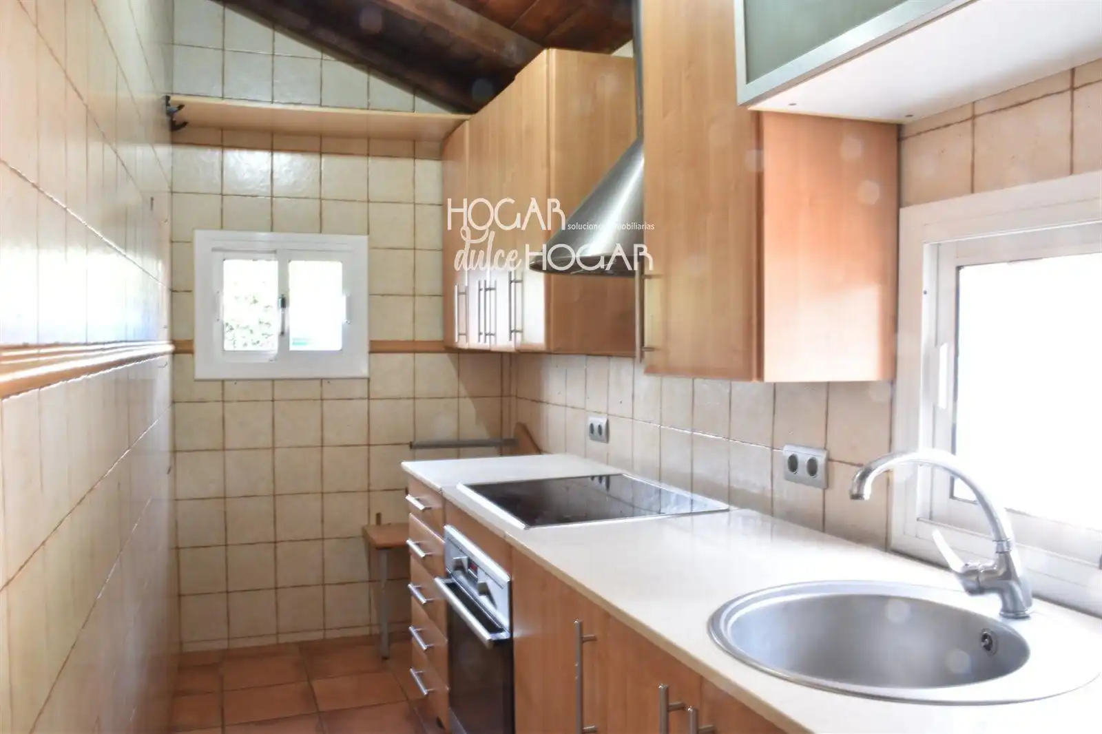 Cuina de Casa o xalet en venda en Piera amb Piscina