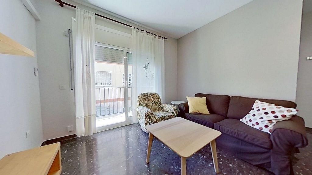 Sala d'estar de Pis de lloguer en Burjassot amb Aire condicionat, Calefacció i Parquet