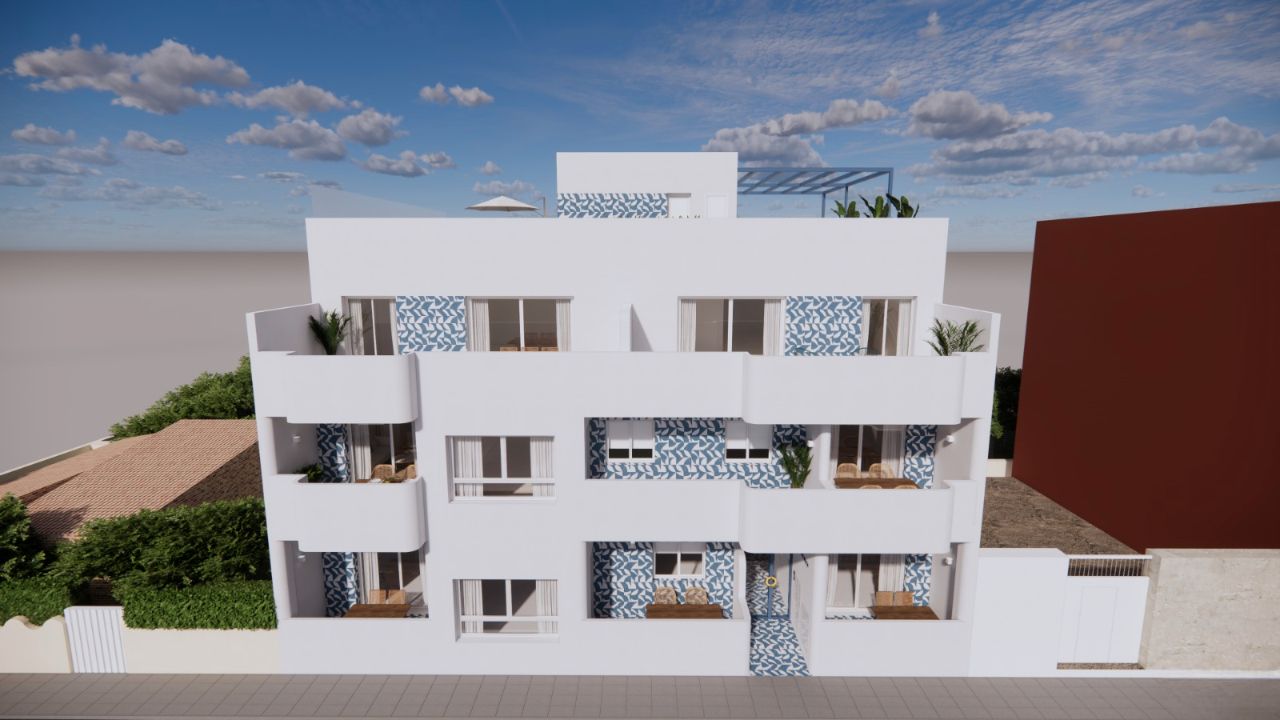 Exterior view of Apartment for sale in Pilar de la Horadada  with Air Conditioner, Terrace and Community pool