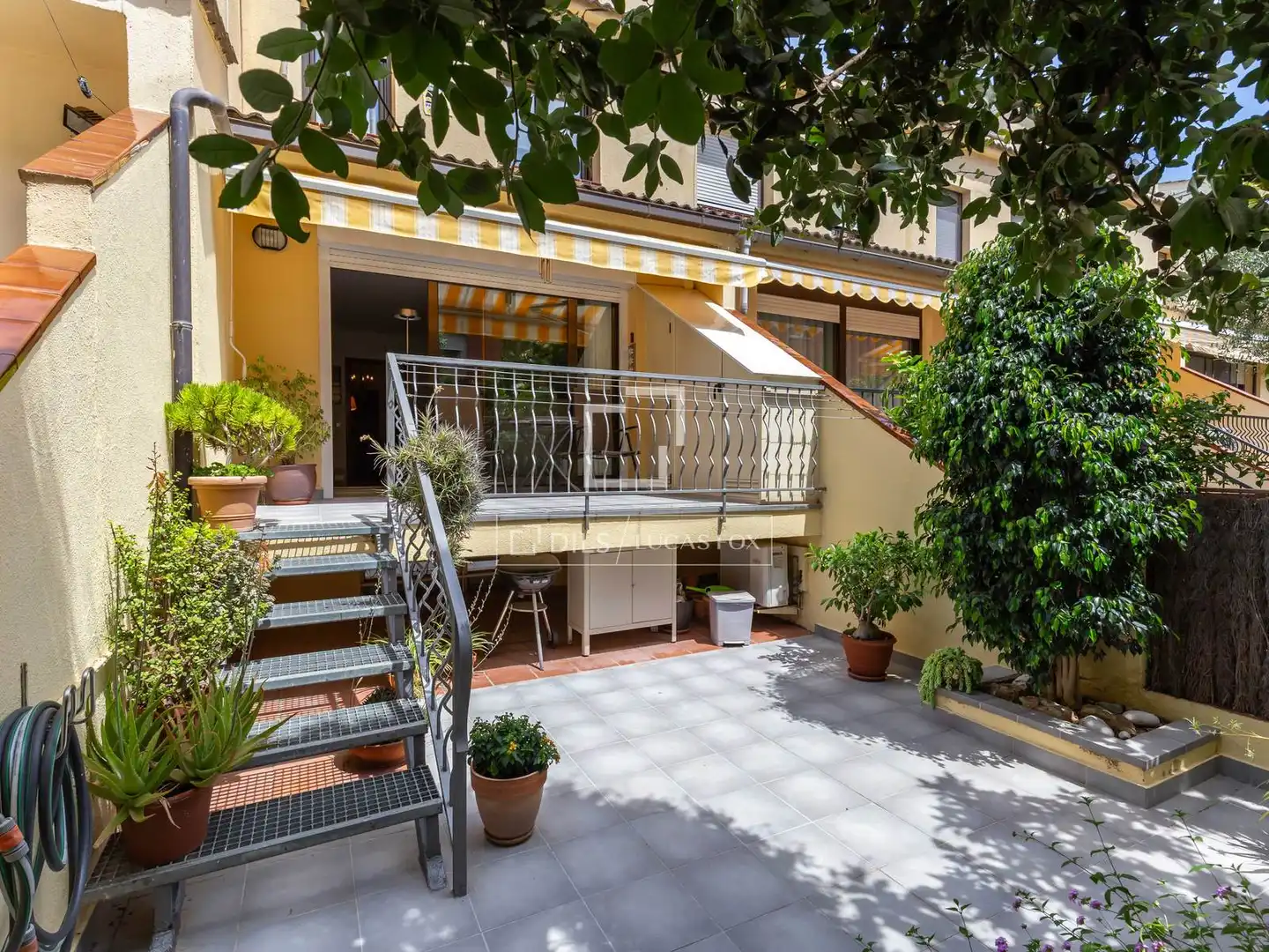 Terraza de Casa o chalet en venta en Sant Just Desvern con Aire acondicionado, Calefacción y Jardín privado