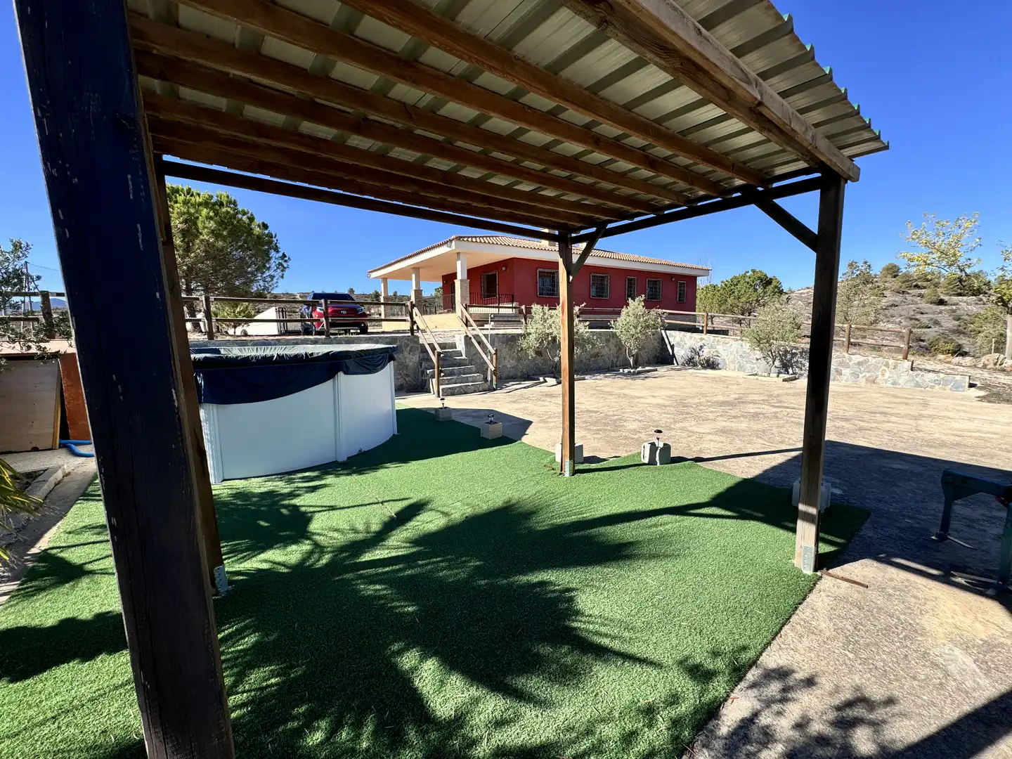 Terraza de Casa o chalet en venta en Bullas con Aire acondicionado, Calefacción y Jardín privado