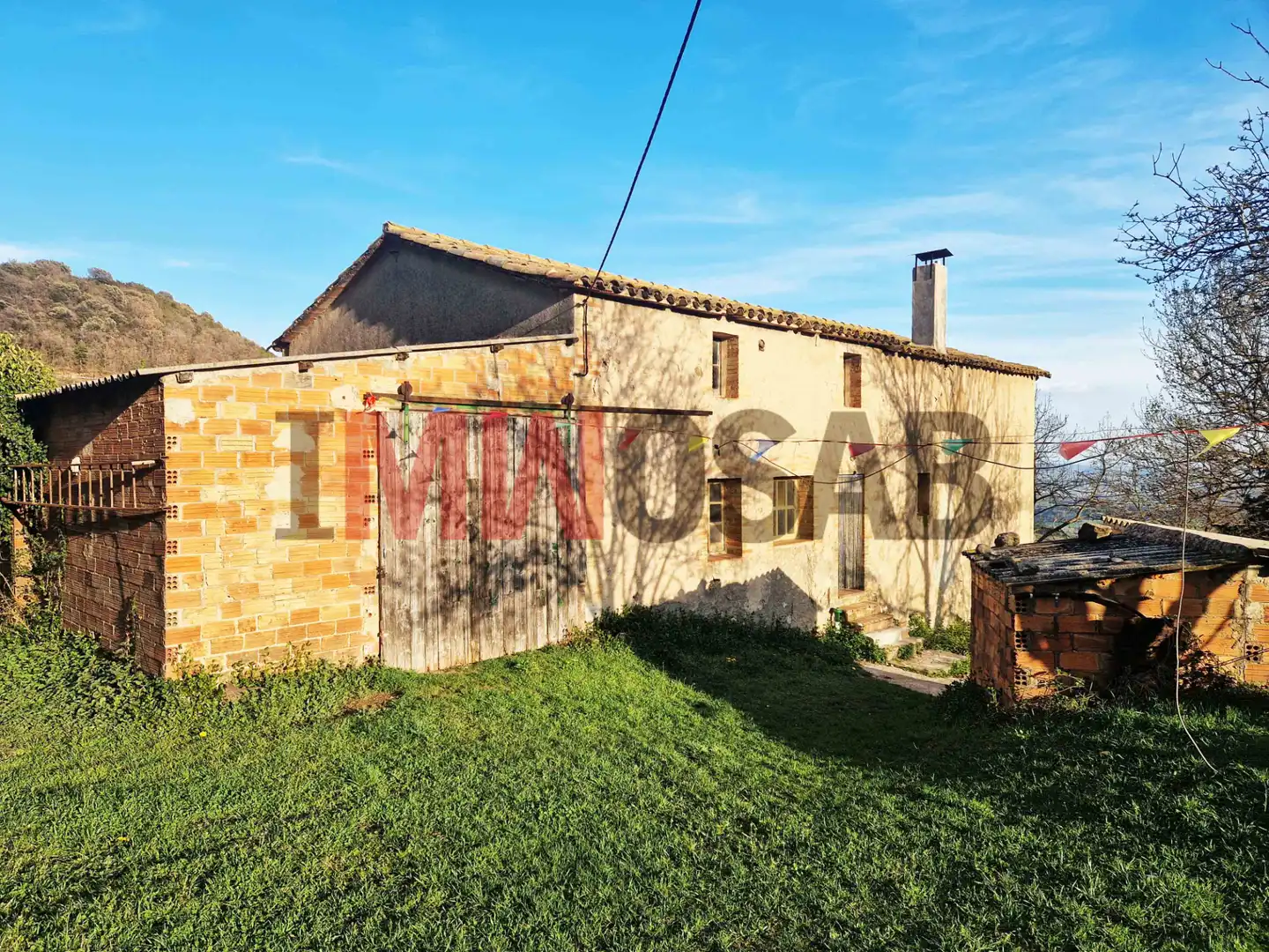 Vista exterior de Finca rústica en venta en Berga con Jardín privado