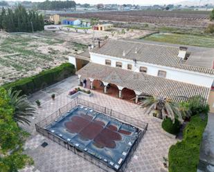 Garden of Country house for sale in Villena  with Heating, Private garden and Swimming Pool