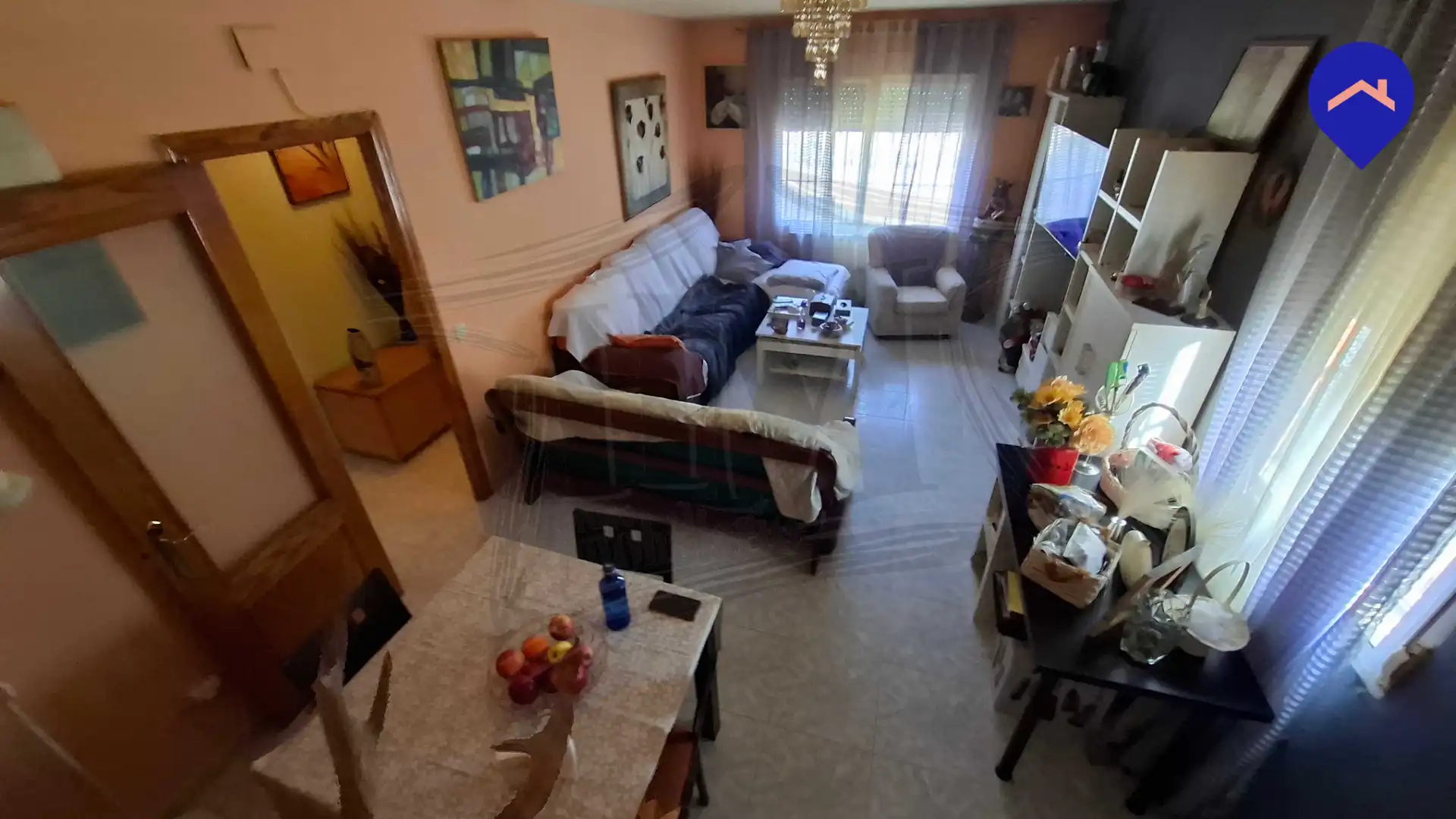 Sala de estar de Casa o chalet en venta en Pioz con Calefacción, Jardín privado y Trastero