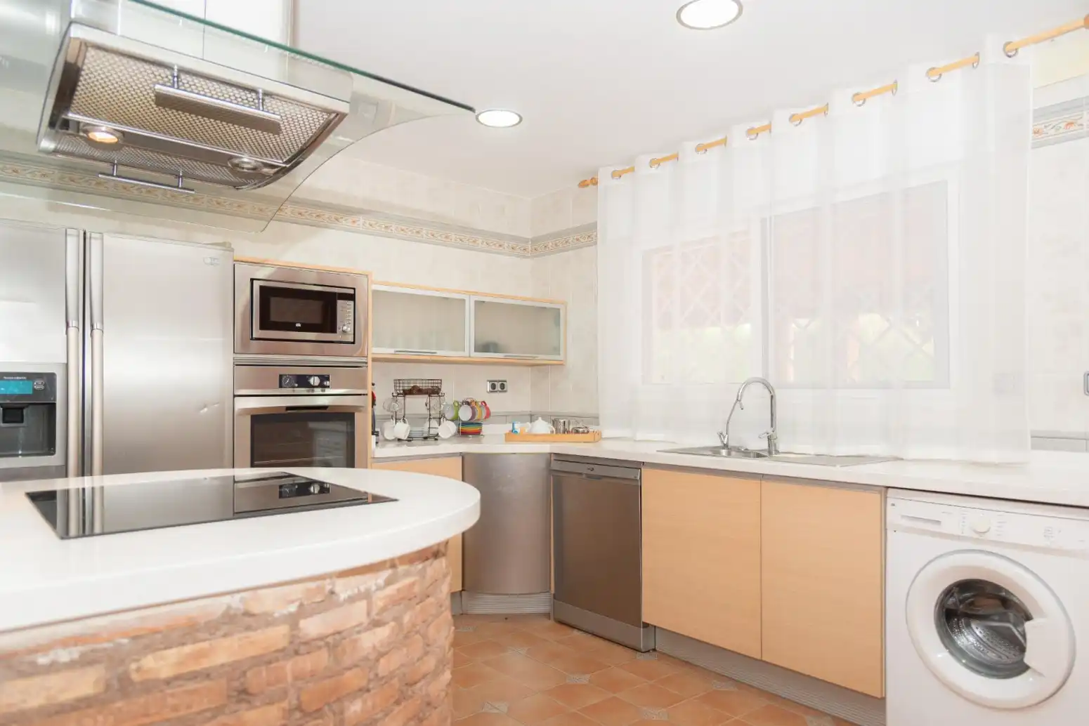 Cocina de Casa o chalet en venta en Cartagena con Aire acondicionado, Amueblado y Balcón