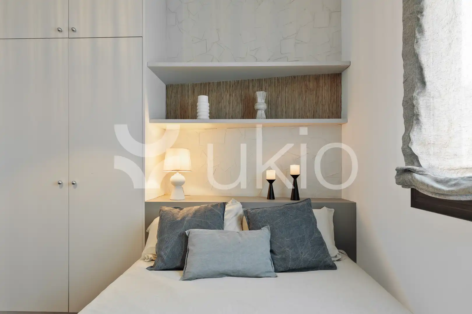 Habitación de Apartamento de alquiler en Barcelona con Aire acondicionado, Calefacción y Terraza