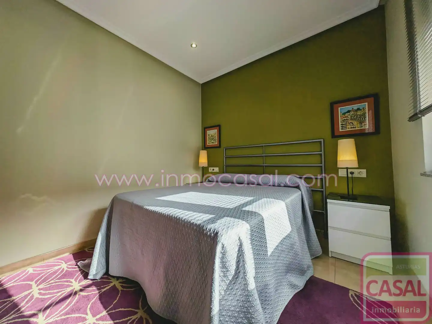 Bedroom of Houses for sale in Siero  with Heating, Terrace and Furnished