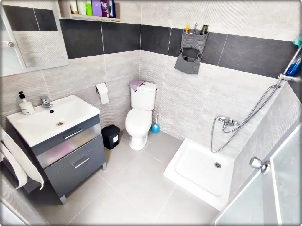 Baño de Casa o chalet en venta en Vilallonga / Villalonga con Aire acondicionado y Terraza
