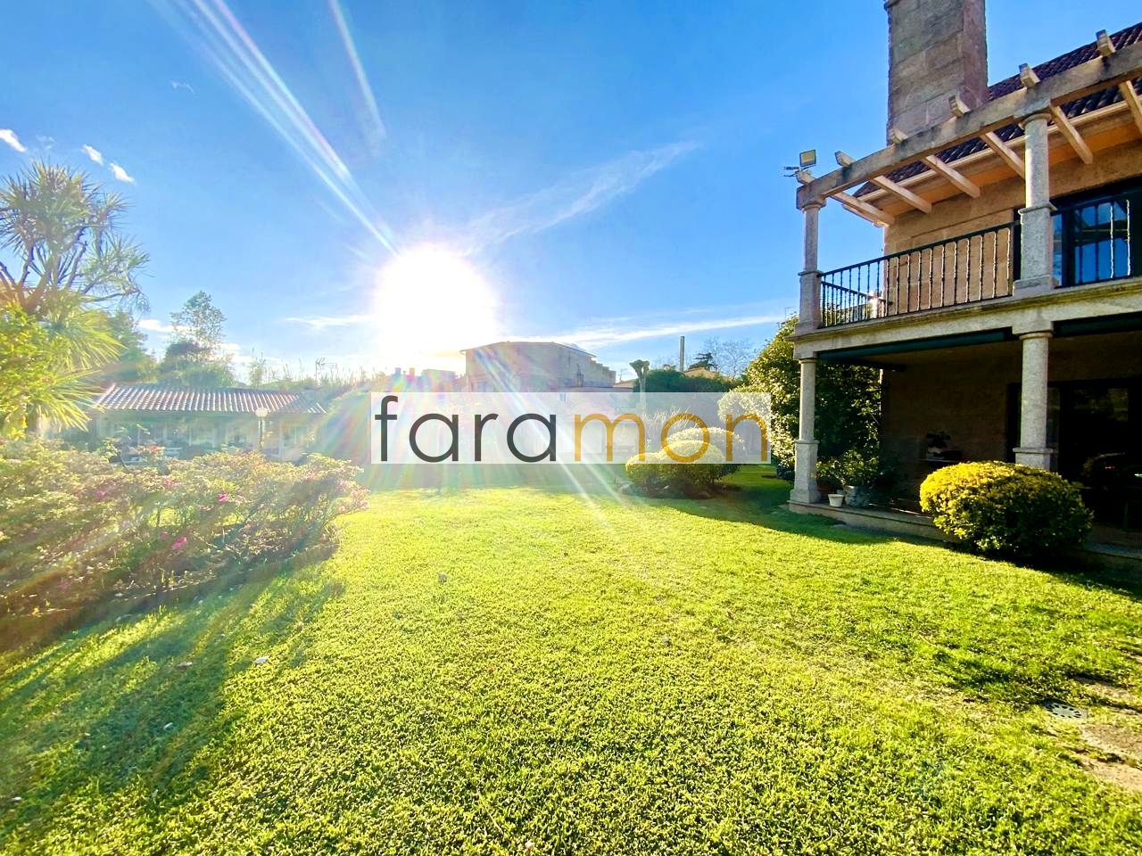 Garden of House or chalet for sale in Vigo   with Heating, Private garden and Parquet flooring