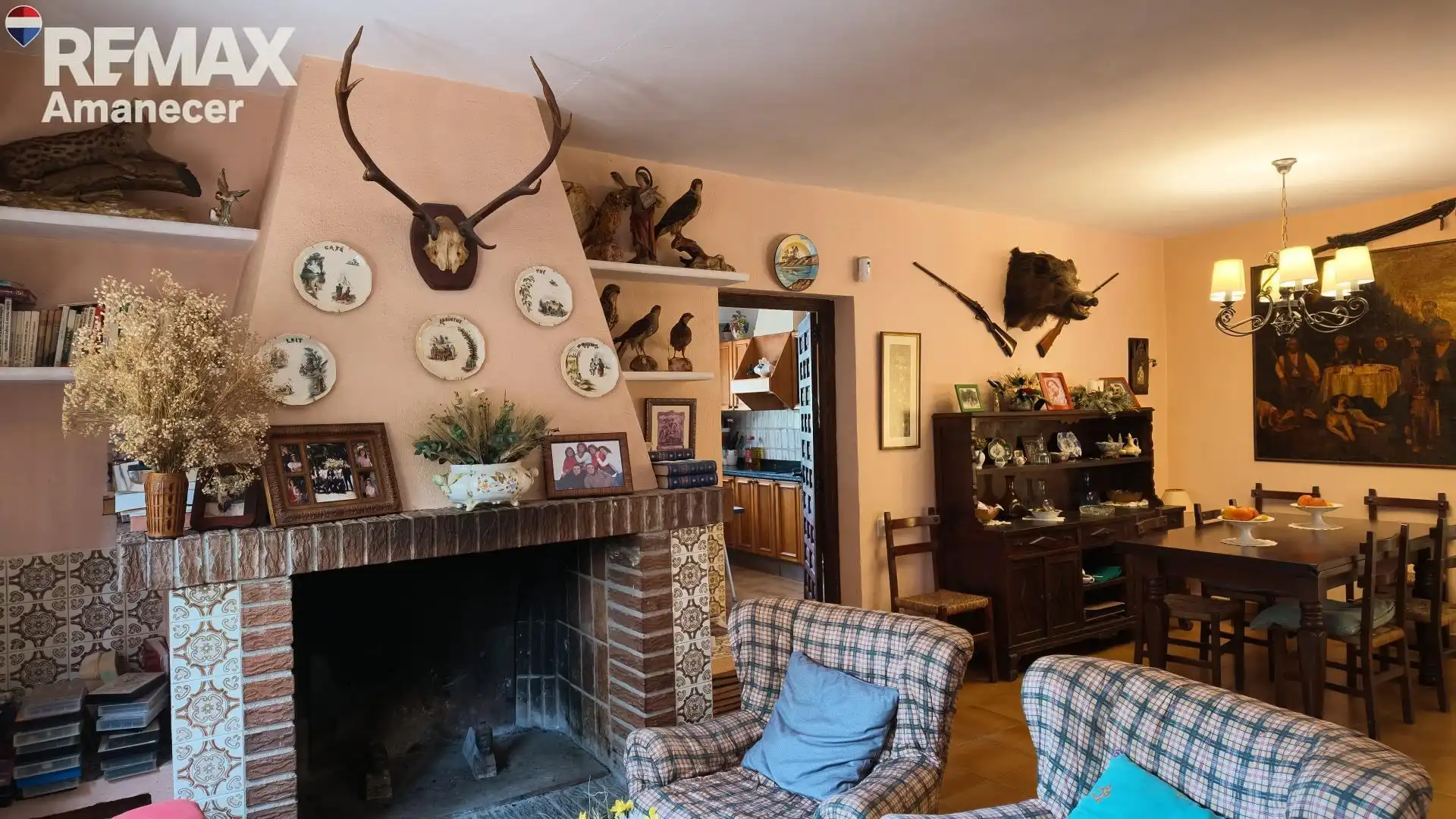 Sala de estar de Casa o chalet en venta en Banyeres de Mariola con Piscina comunitaria