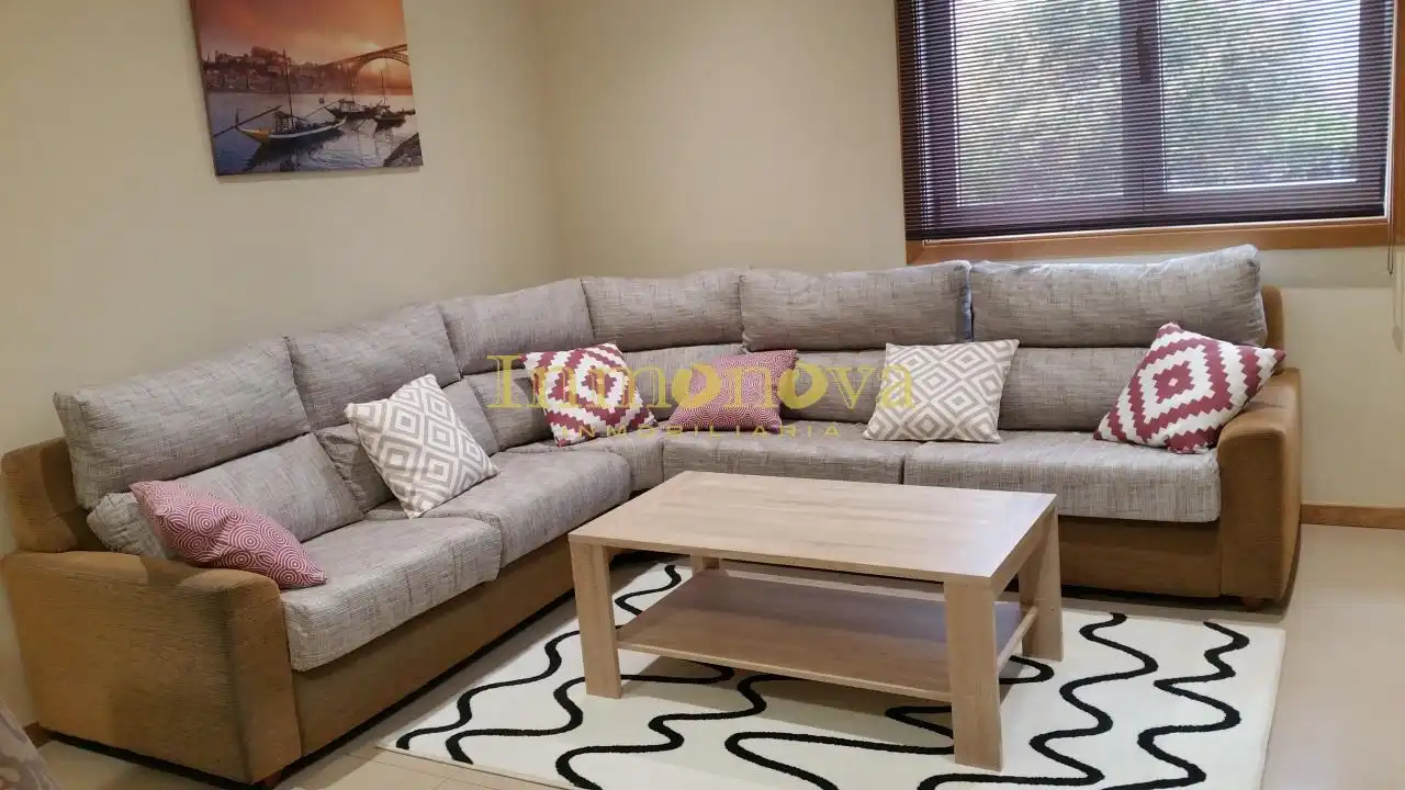 Sala de estar de Apartamento de alquiler en Baiona con Calefacción, Parquet y Trastero