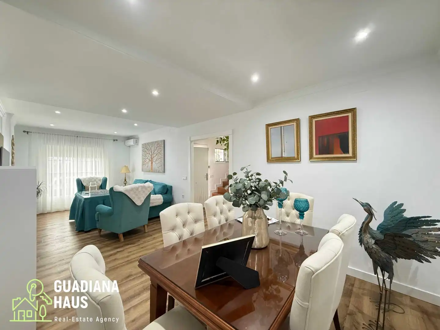 Sala d'estar de Apartament en venda en Ayamonte amb Aire condicionat, Jardí privat i Terrassa