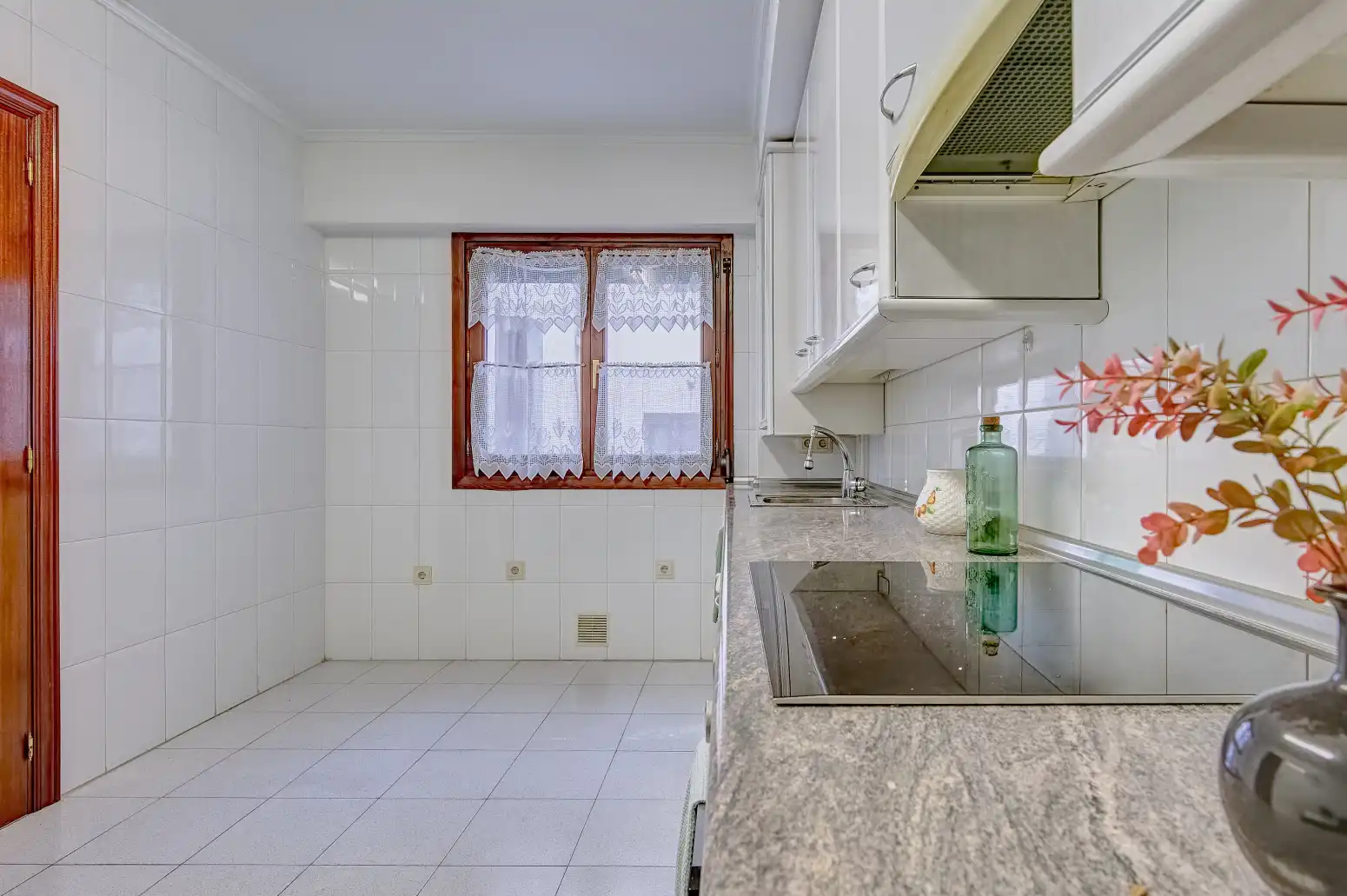 Cocina de Ático en venta en  Pamplona / Iruña con Calefacción, Parquet y Balcón